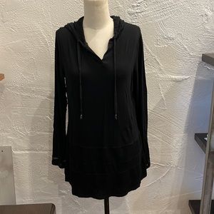 Sporty tunic hoodie